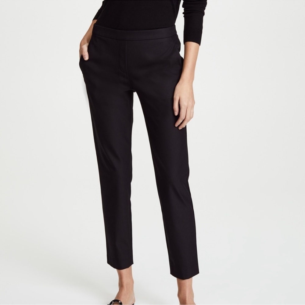 Theory Thaniel Kennet Black Pants Size 8